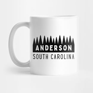 Anderson South Carolina SC Tourist Souvenir Mug